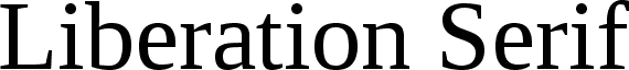 Liberation Serif