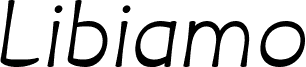 Libiamo ExtraLight Italic