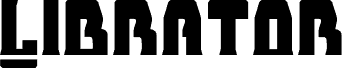 Librator Bar Condensed písmo