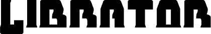 Librator písmo