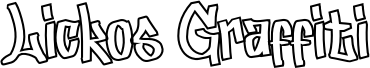 Lickos Graffiti Outline