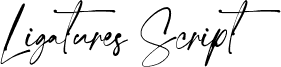 ligatures-script Regular