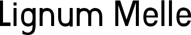 Lignum Melle Regular