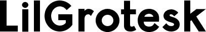 LilGrotesk Bold