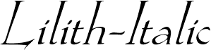 Lilith-Italic