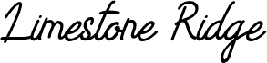 Limestone Ridge Script Press