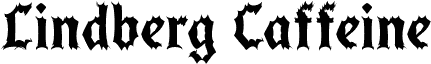 LindbergCaffeine