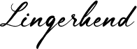 Lingerhend-Demo