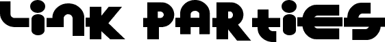 Preview of the Link Parties font