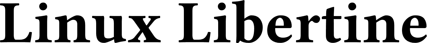 Linux Libertine Bold font