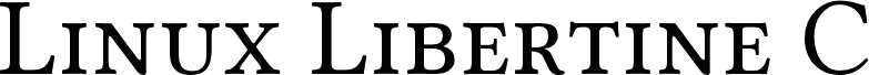 Linux Libertine Capitals