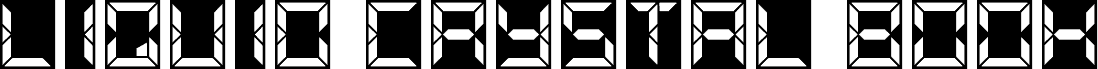 Liquid Crystal Book Regular шрифт