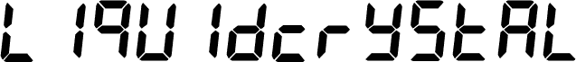 LiquidCrystal