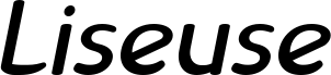 Liseuse Medium Italic