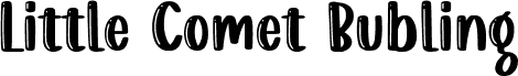 Little Comet Bubling Demo Versi