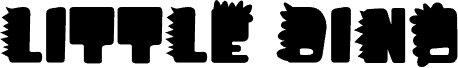Little Dino PERSONAL USE ONLY! font