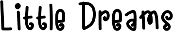 Little Dreams Demo Bold