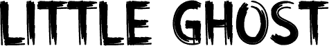 Preview of the Little Ghost font