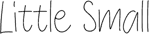 Little Small fuente