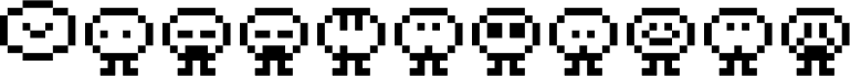Littlefaces 字体预览