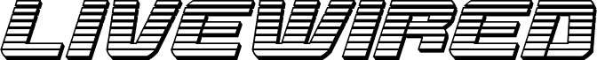 Livewired Chrome Italic