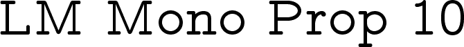 LMMonoProp10-Regular