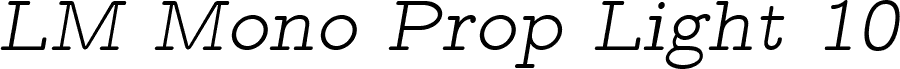 LMMonoPropLt10-Oblique