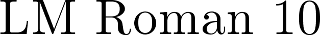LMRoman10-Regular