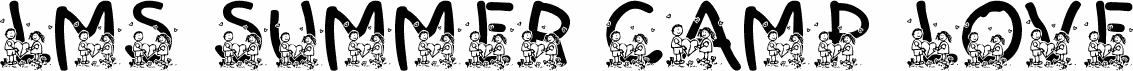 LMS Summer Camp Love 字体预览