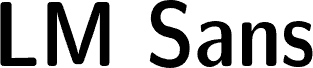 LMSansDemiCond10-Regular
