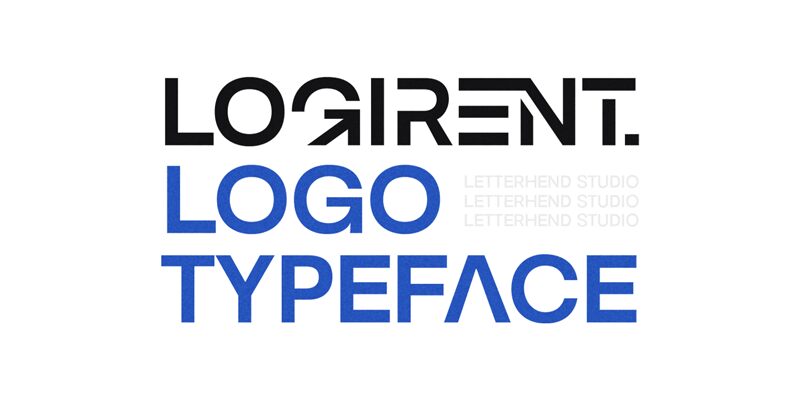 Logirent Schriftart