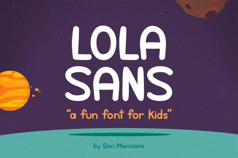 Lola Sans Schriftart