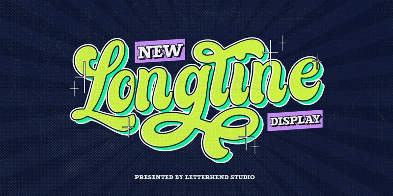 Longline Druh písma