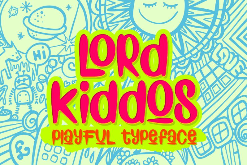 Lord Kiddos Schriftart