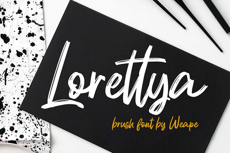 Lorettya Schriftart