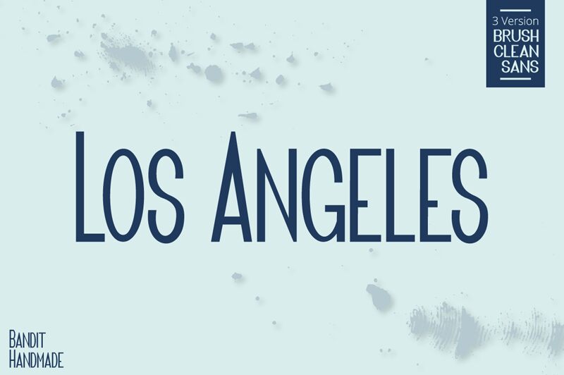 Los Angeles sans Font