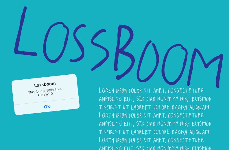 lossboom Font