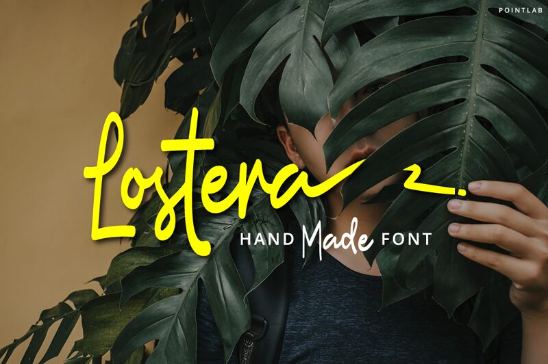 Lostera Schriftart
