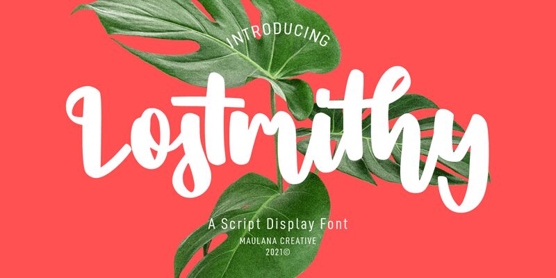 Lostmithy Druh písma