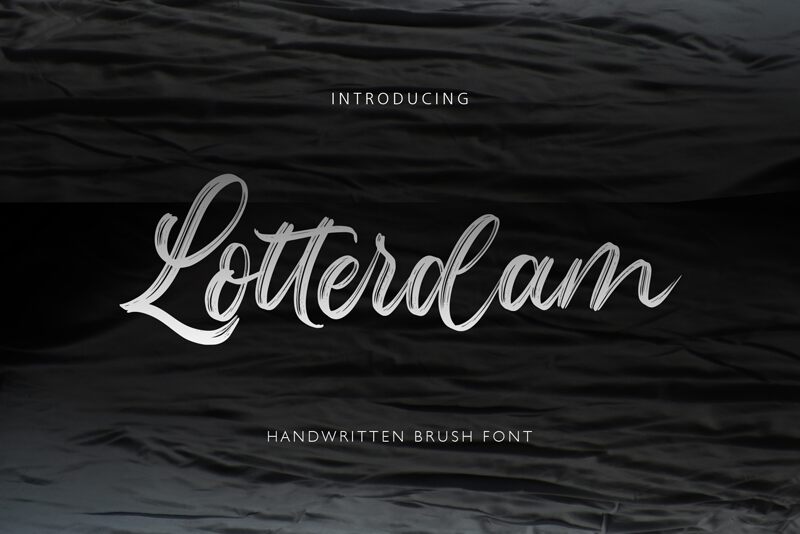 Lotterdam Schriftart