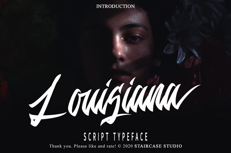 Louisiana Schriftart