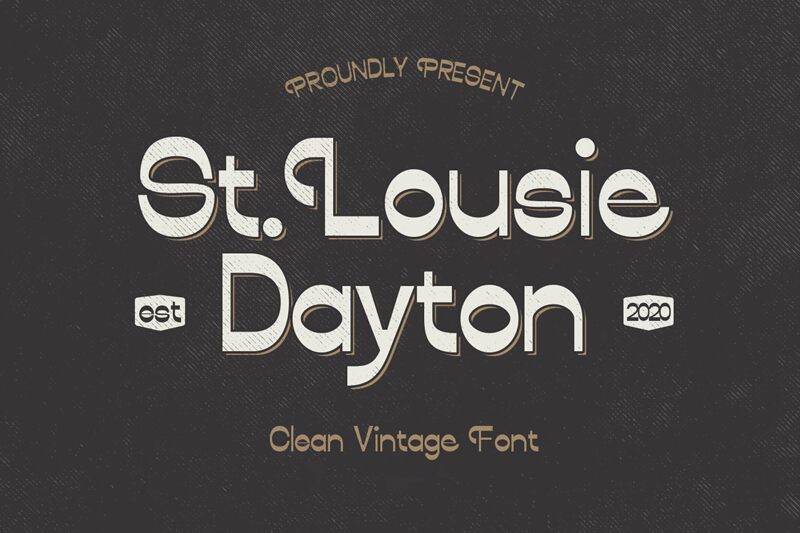 Lousie Dayton Czcionka