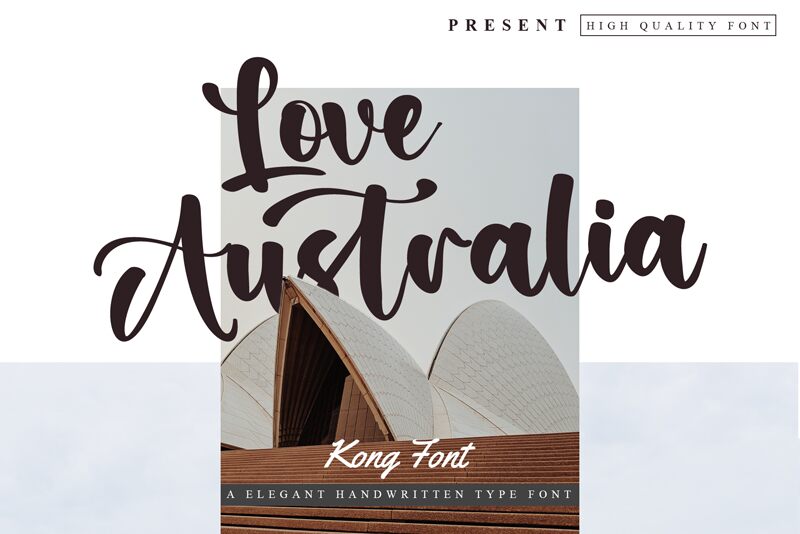 Love Australia Schriftart