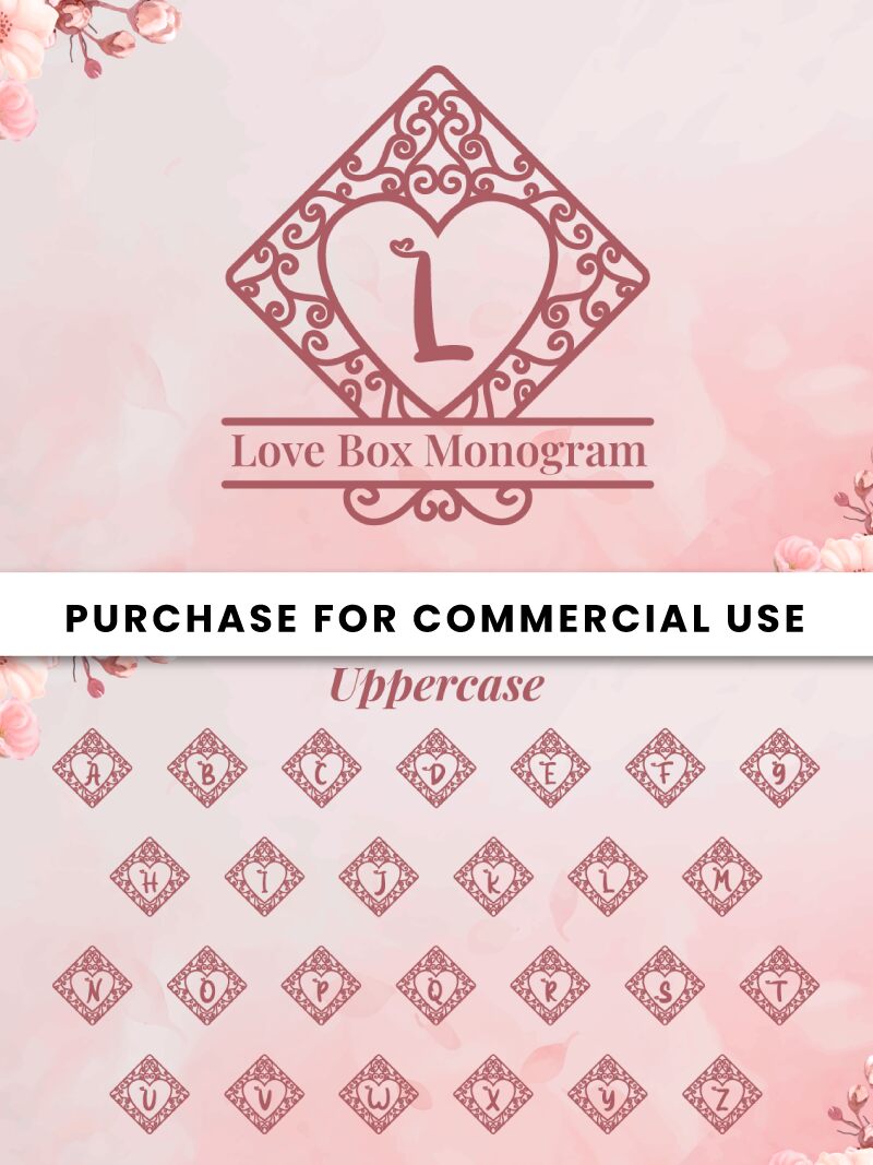 Love Box Monogram Czcionka