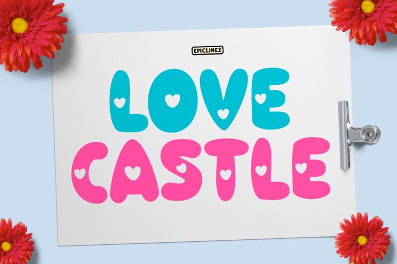 Love Castle Schriftart