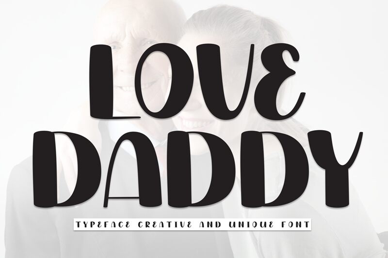 Love Daddy 字体