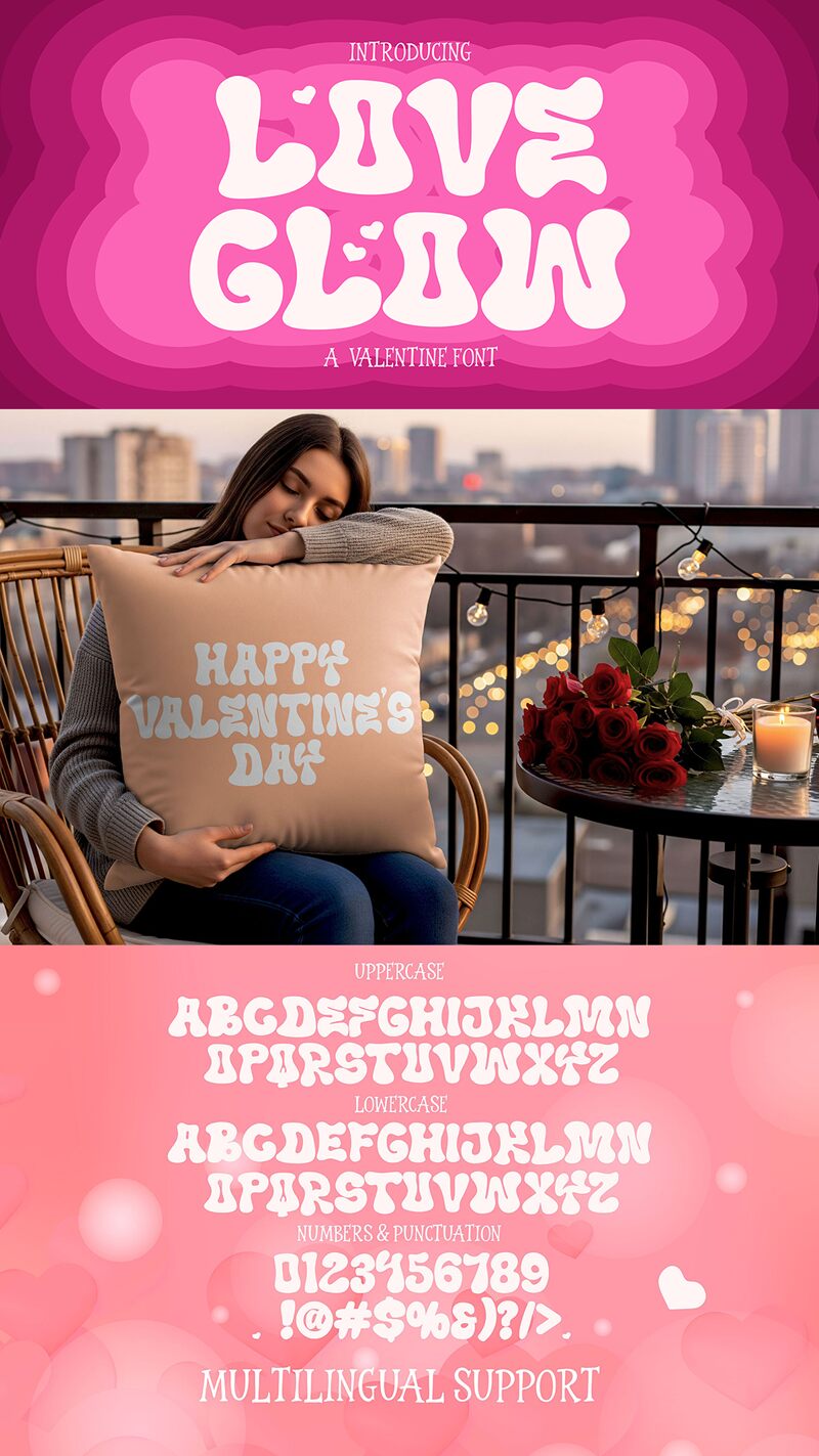 Love Glow Font