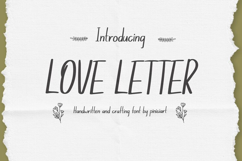 Love Letter Czcionka