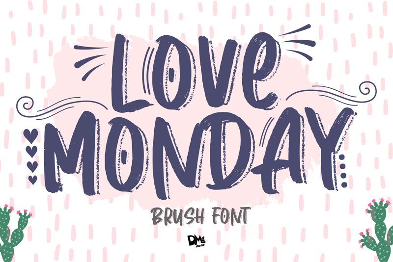 Love Monday Schriftart