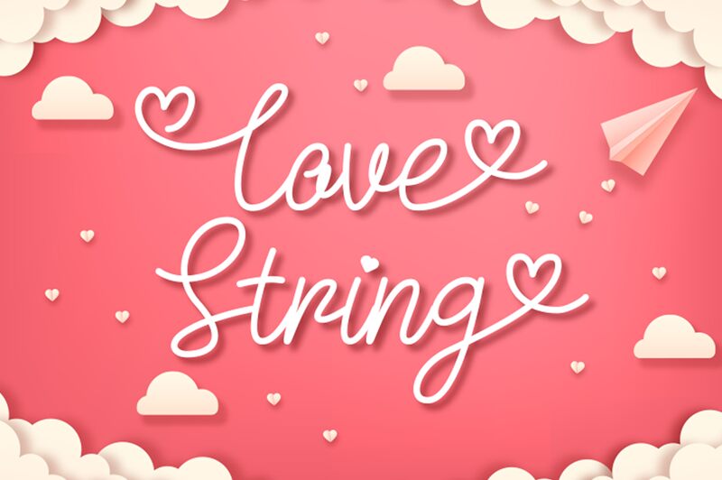 Love String Czcionka